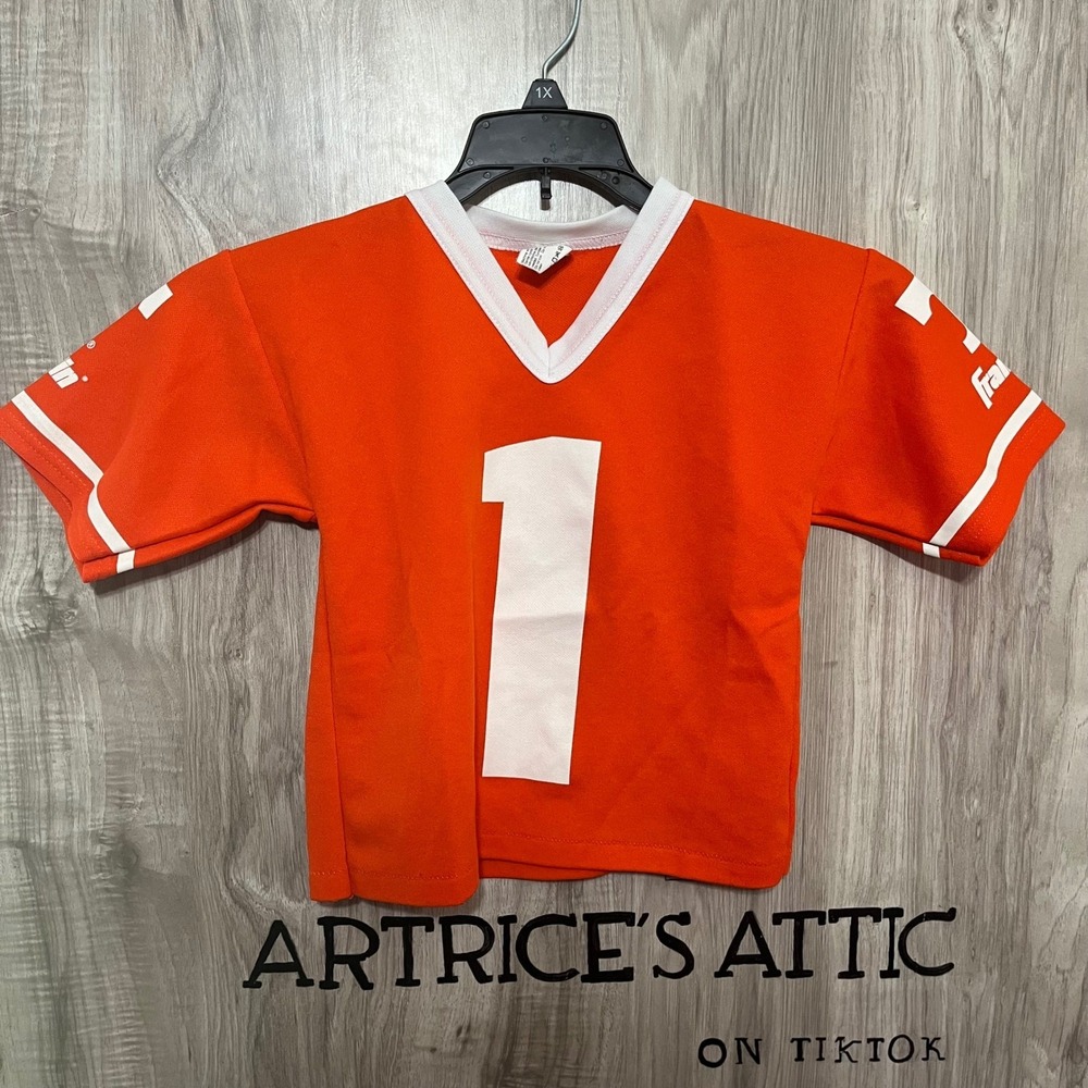Vintage Tennessee Volunteers Football Jersey Youth Small S #1 Franklin Made USA